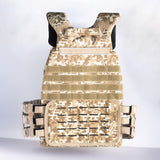 Beige Pixel Camo Weighted Vest