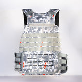 Gray Pixel Camo Weighted Vest