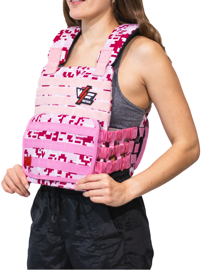 Pink hot sale military vest