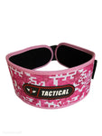 Pink weightlifting belt