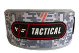 Gray weightlifting belt